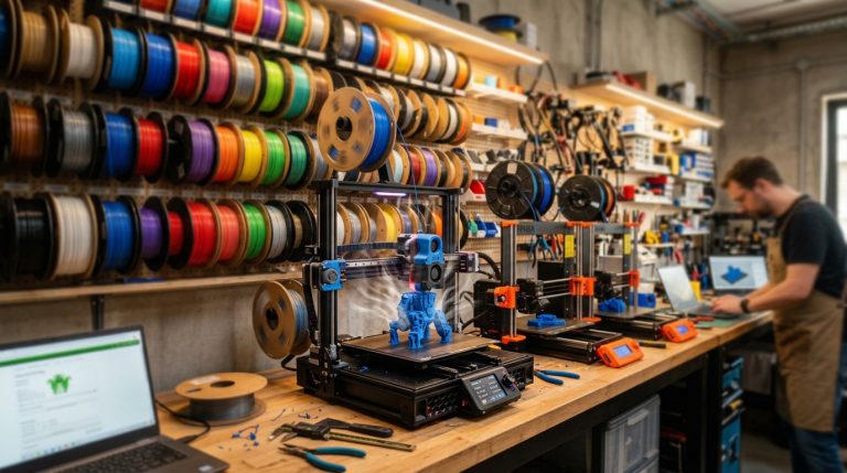 Metaliczny filament kontra malowana ceramika – co daje lepszy efekt